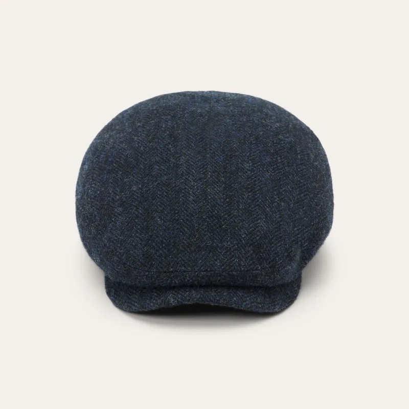 Wool Herringbone Driver Cap sold by Stetson