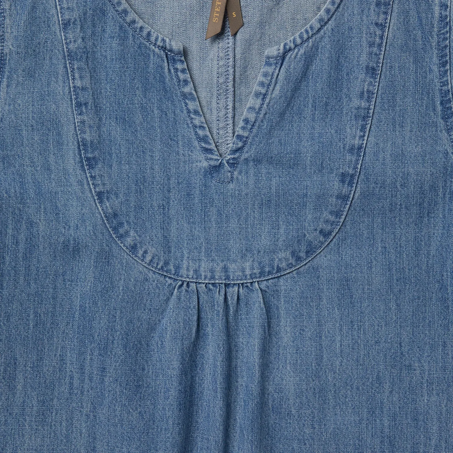 Denim Swing Dress sold by Stetson product image thumbnail 3