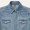 Embroidered Light Denim Shirt sold by Stetson