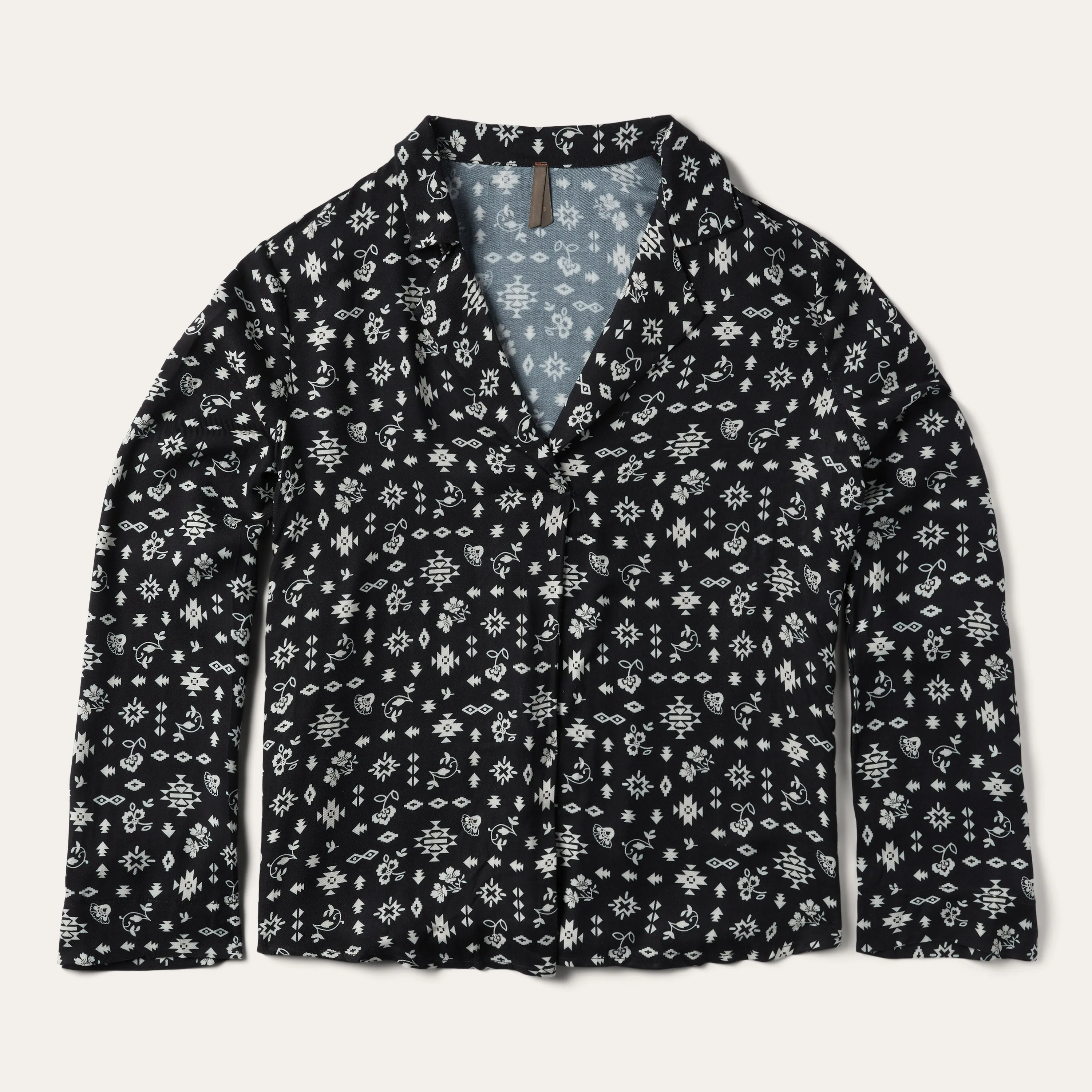 Southwestern Ditzy Print Blouse sold by Stetson