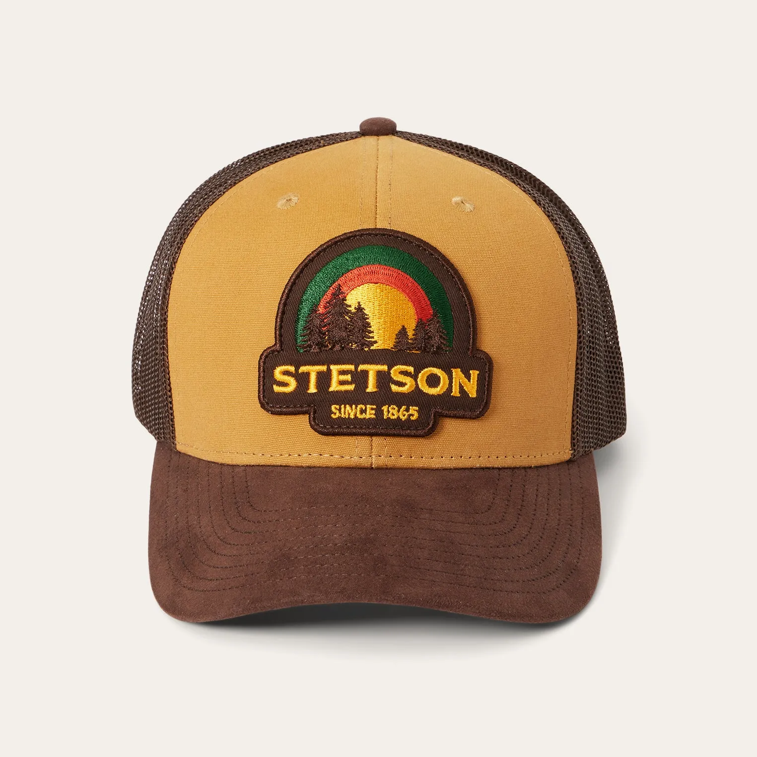 Tan Sunset Trucker Cap sold by Stetson
