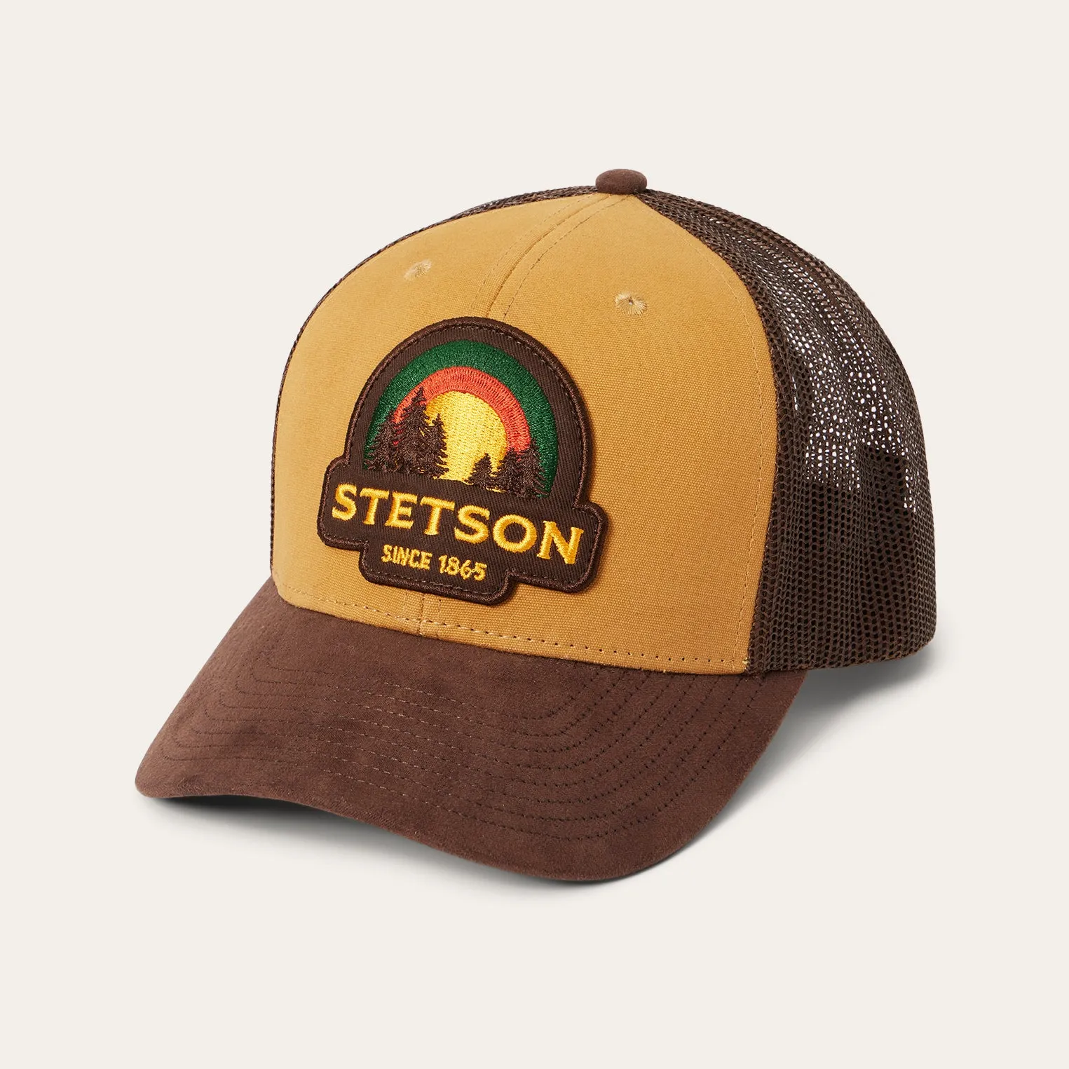 Tan Sunset Trucker Cap sold by Stetson product image thumbnail 3
