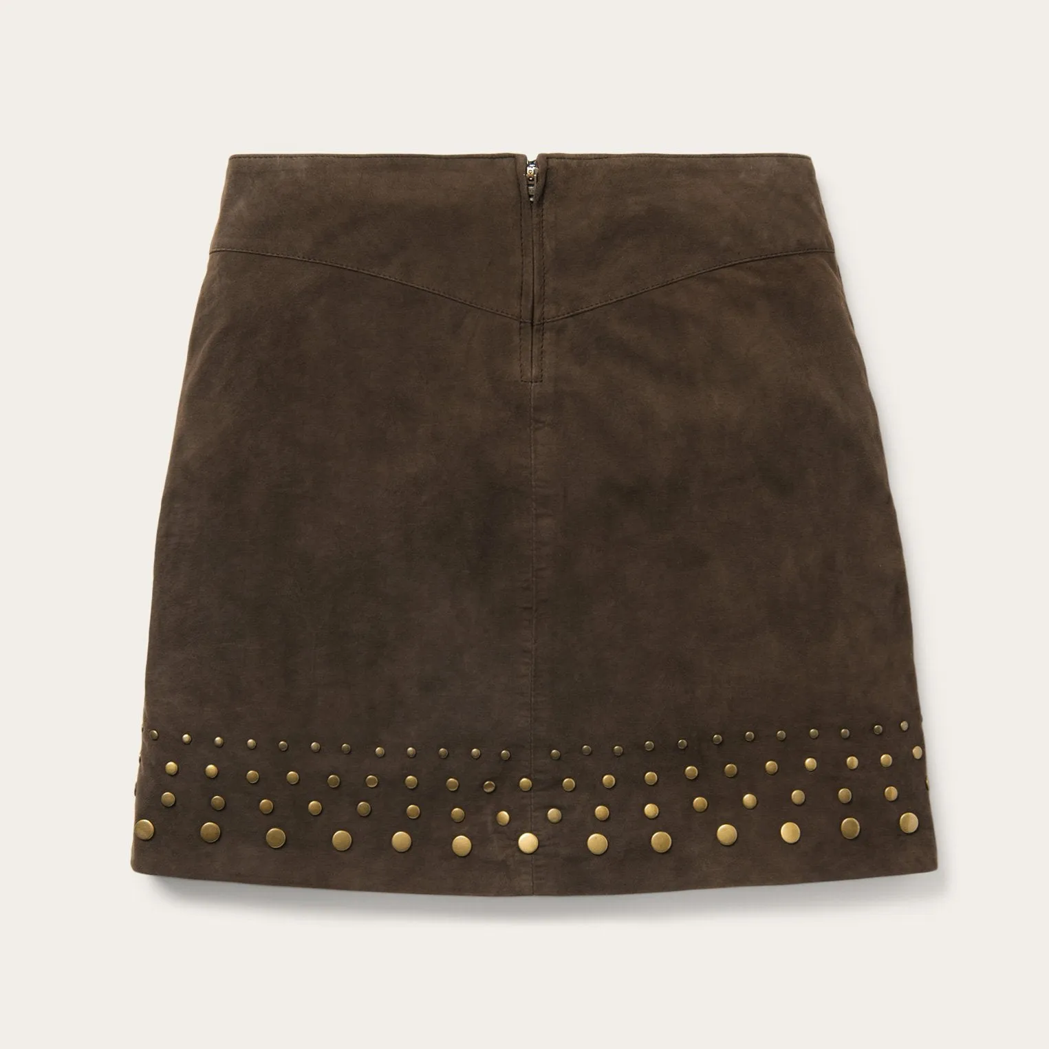 Lamb Suede Skirt with Nailheads sold by Stetson product image thumbnail 2