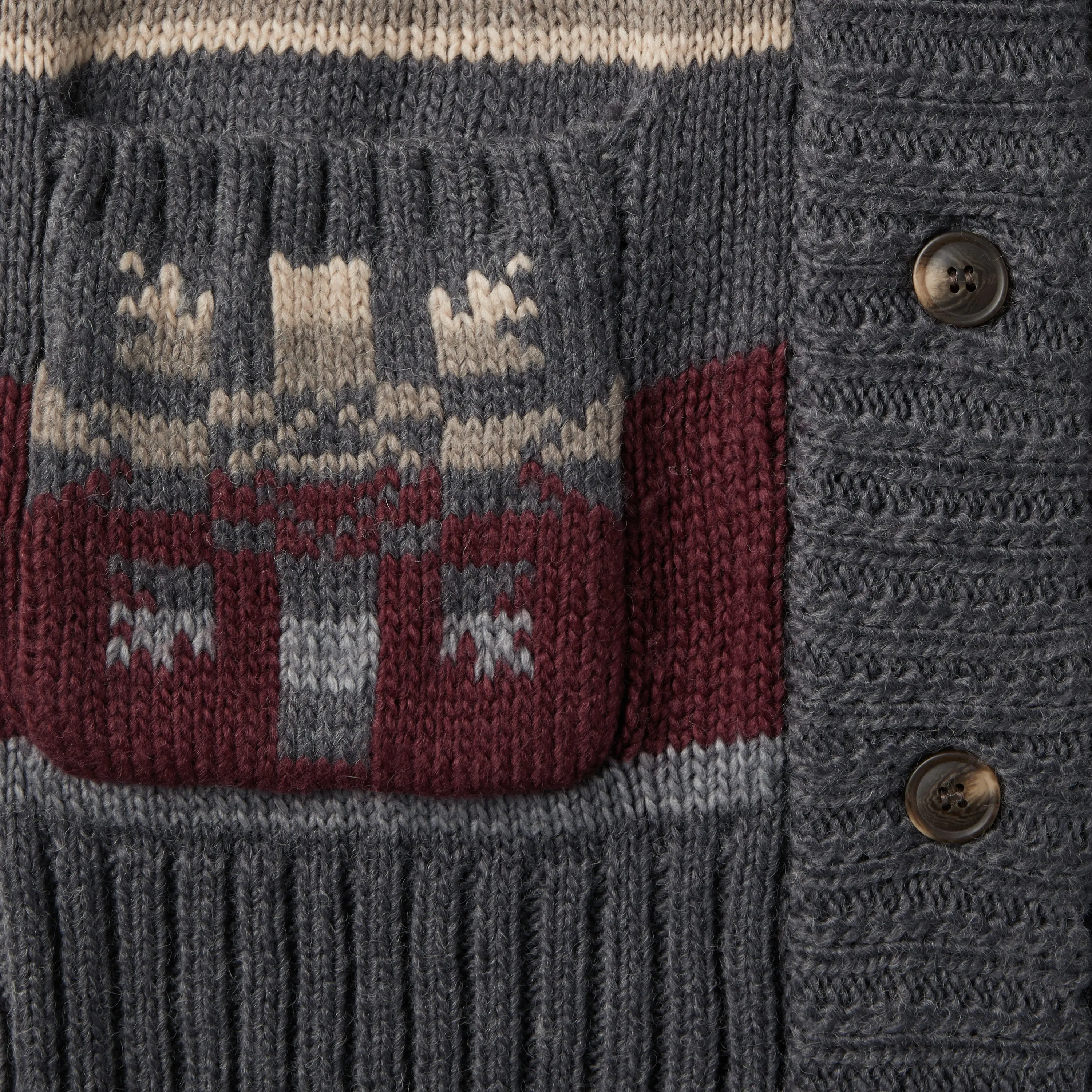 Aztec Belted Cardigan sold by Stetson product image thumbnail 4