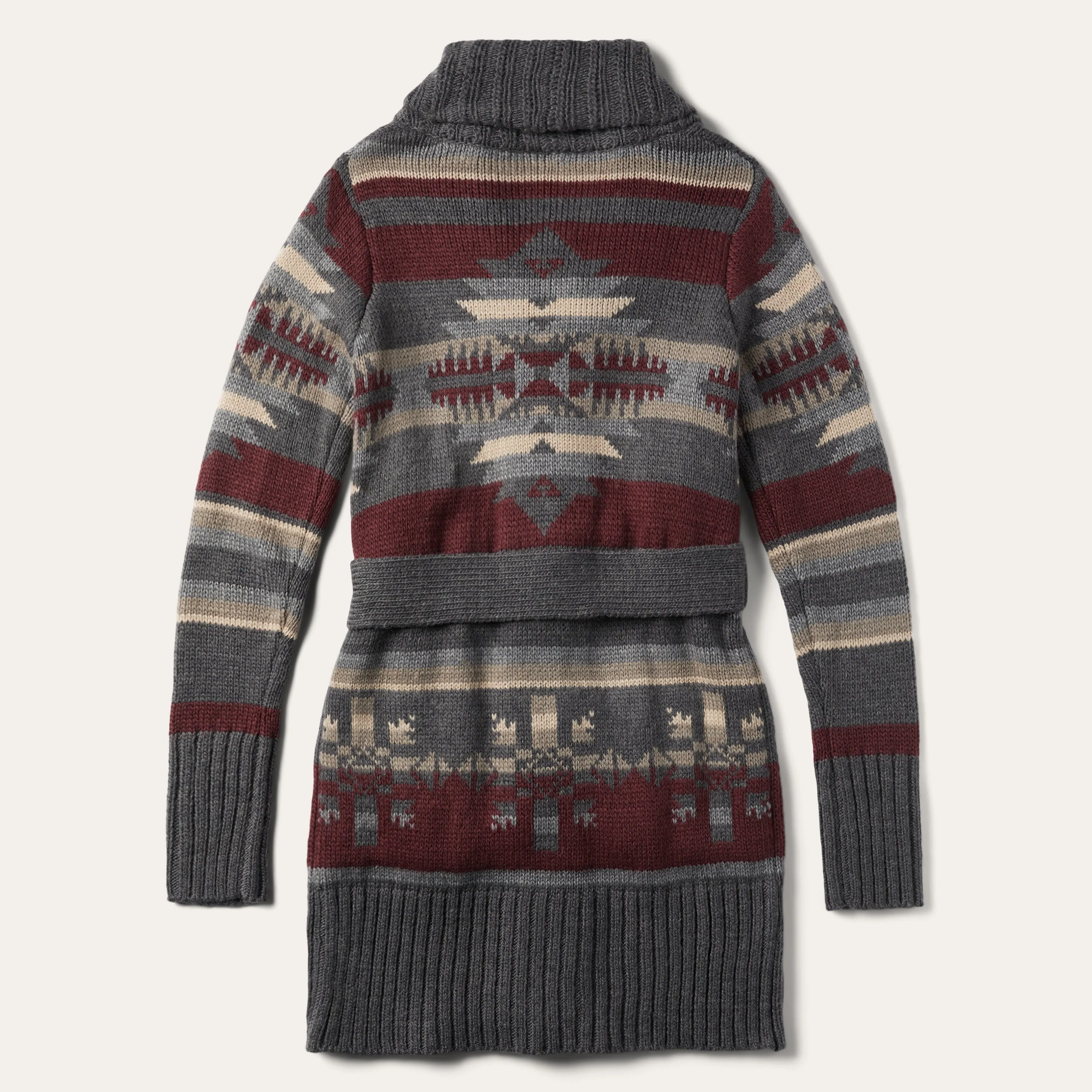 Aztec Belted Cardigan sold by Stetson product image thumbnail 3