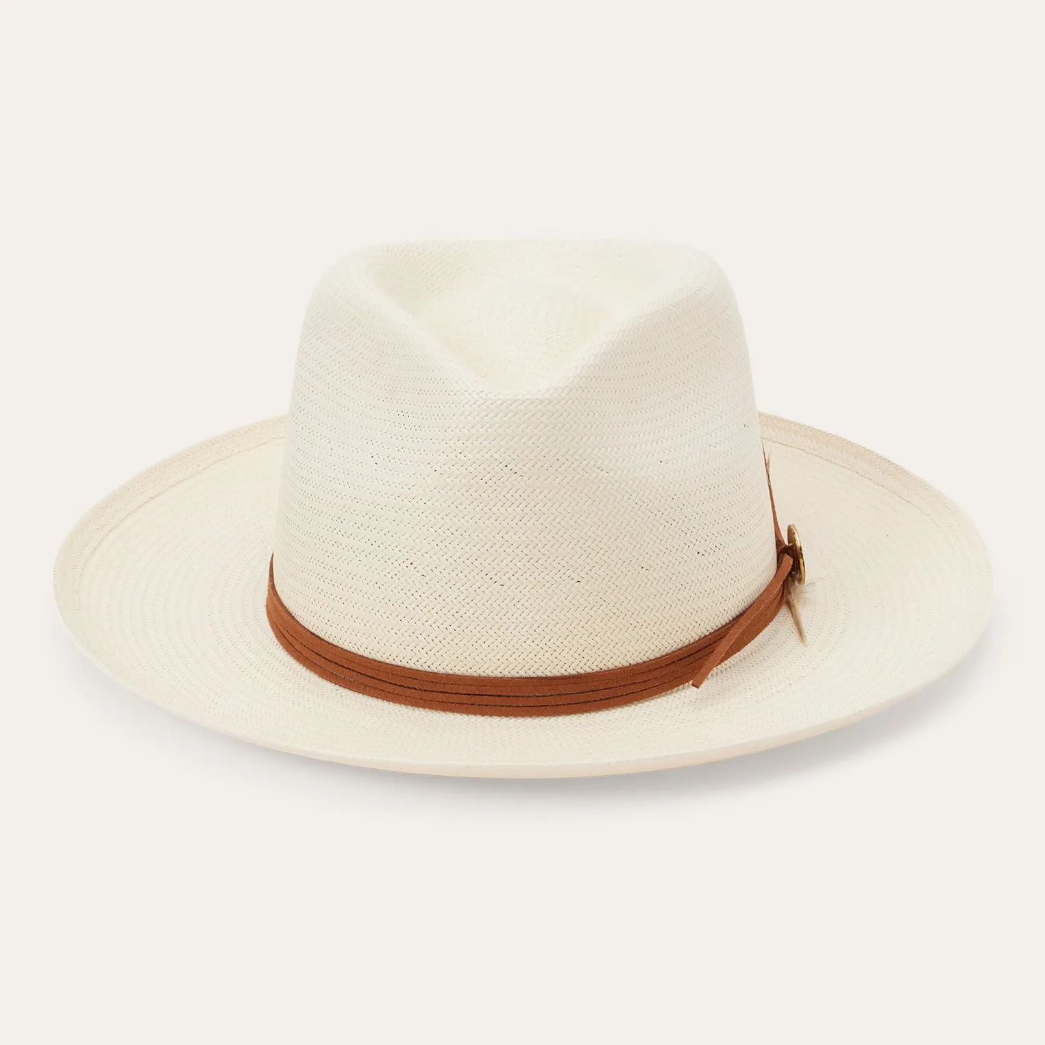 Tallahassee Shantung Straw Fedora sold by Stetson