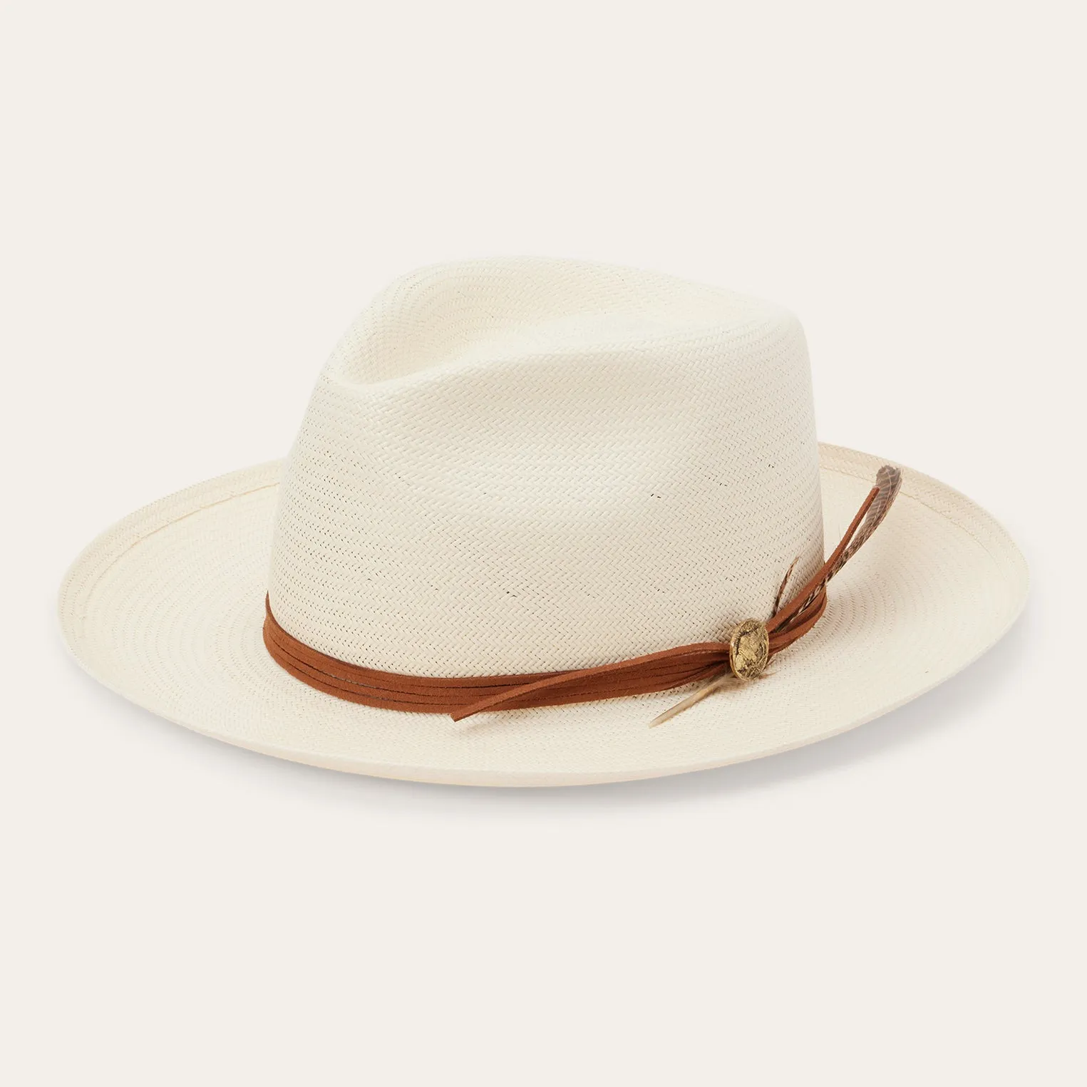 Tallahassee Shantung Straw Fedora sold by Stetson product image thumbnail 5