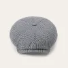 Glen Check Silk/Cotton 8-Panel Cap sold by Stetson