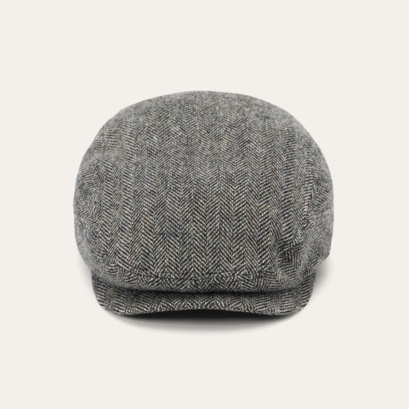 Wool Herringbone Driver Cap sold by Stetson