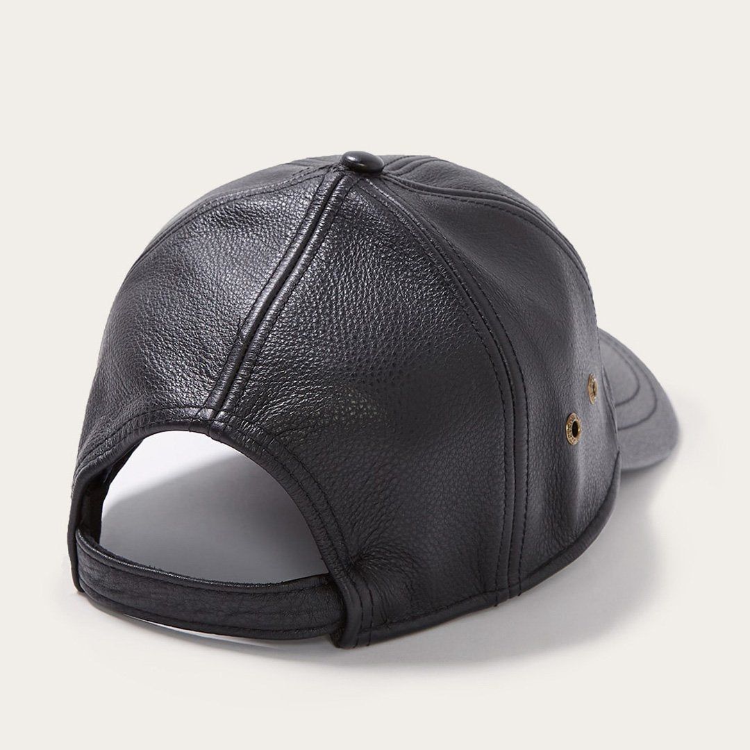 Peyton Leather Baseball Cap sold by Stetson product image thumbnail 3