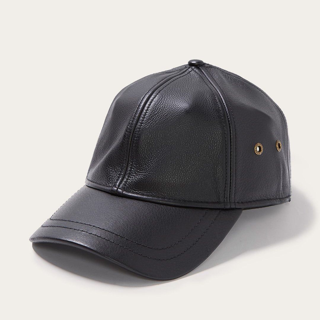 Peyton Leather Baseball Cap sold by Stetson product image thumbnail 2