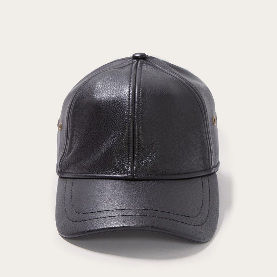 Peyton Leather Baseball Cap sold by Stetson