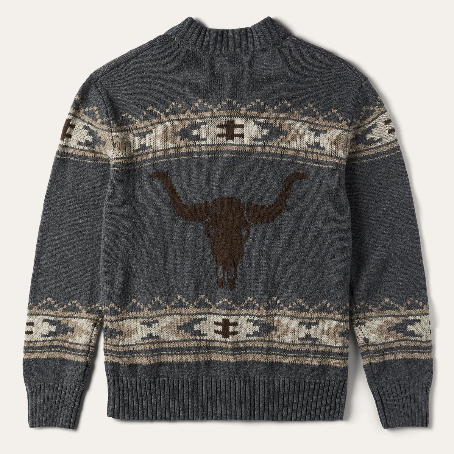 Longhorn Cardigan sold by Stetson product image thumbnail 3