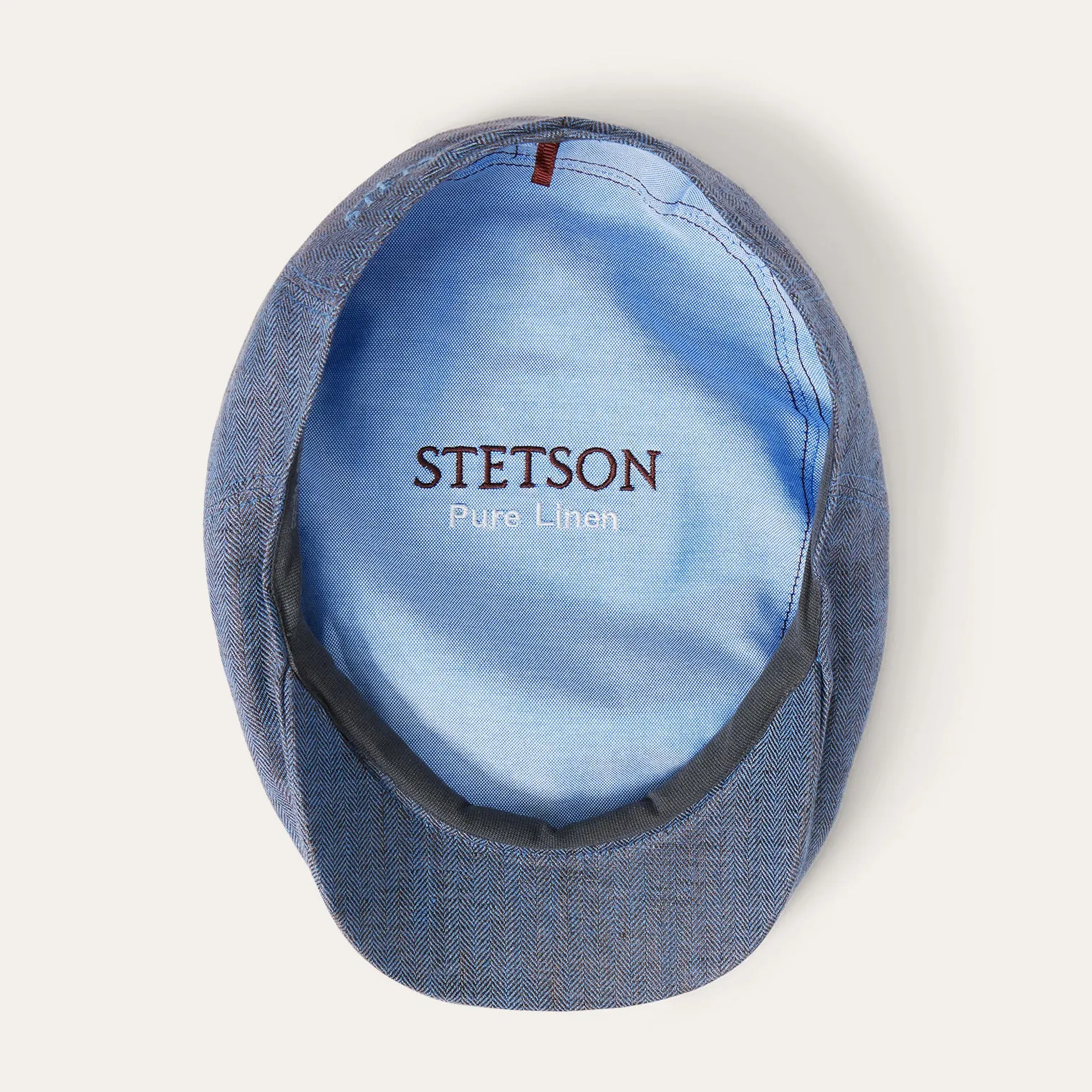 Herringbone Linen Ivy Cap sold by Stetson product image thumbnail 5