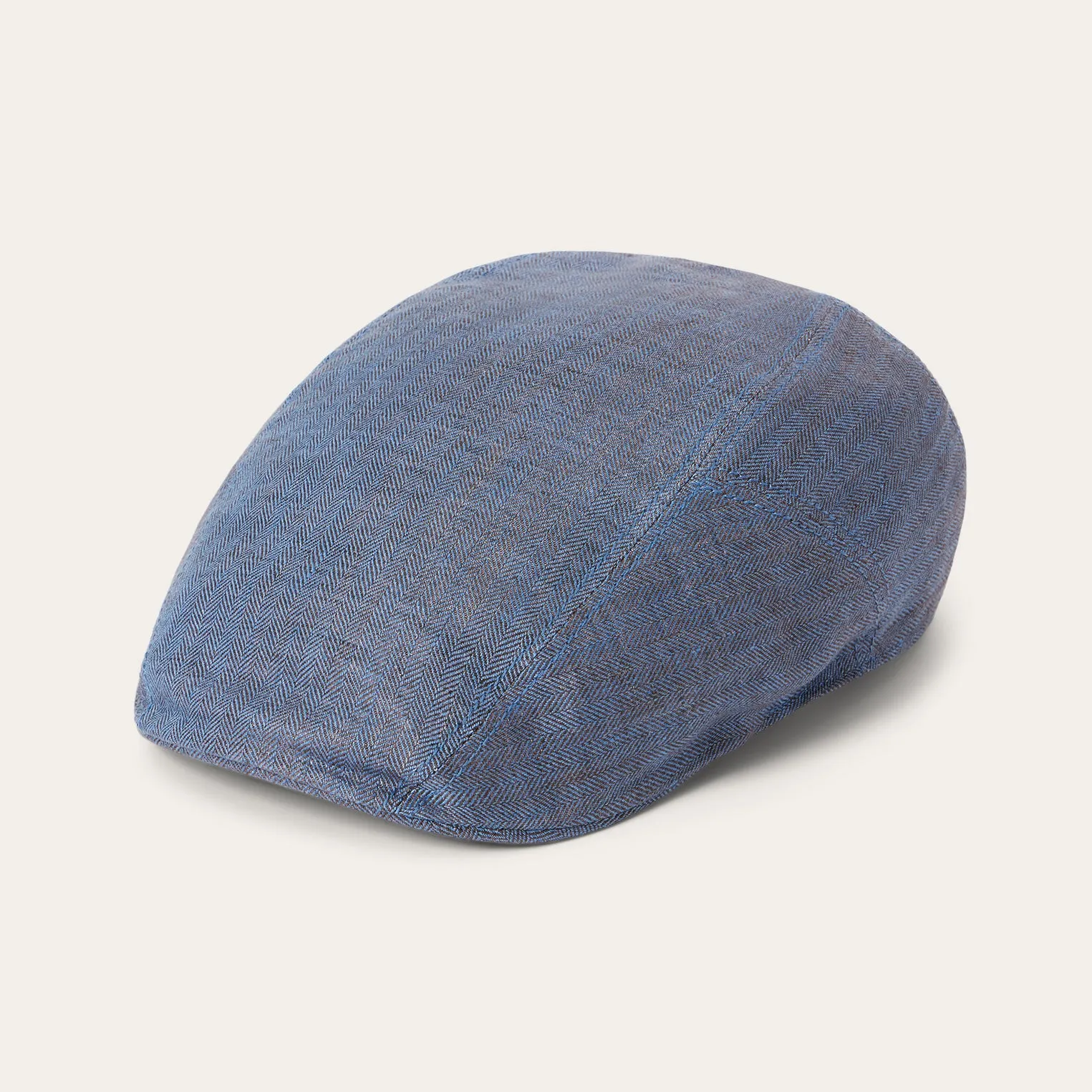 Herringbone Linen Ivy Cap sold by Stetson product image thumbnail 2