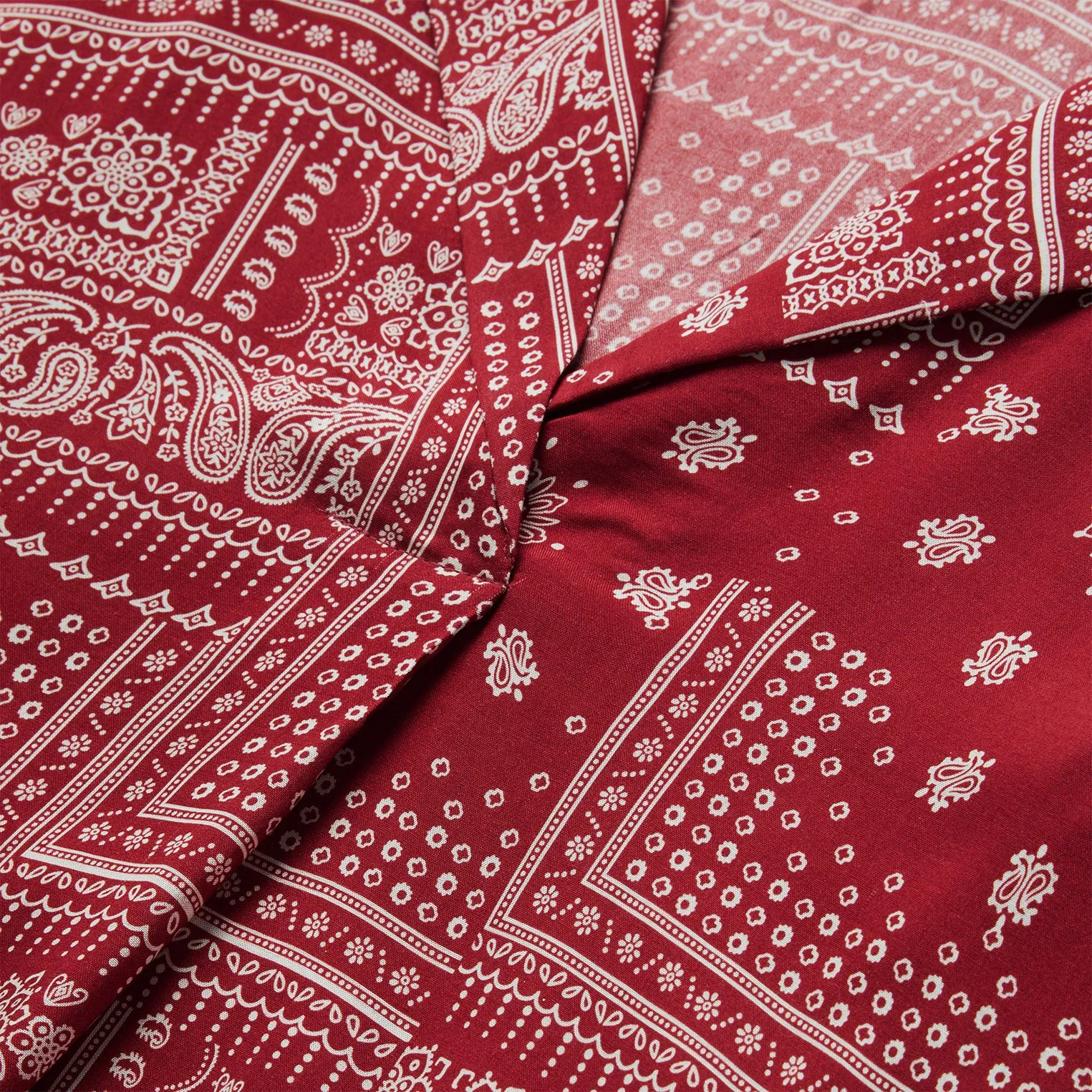 Red Bandana Patchwork Blouse sold by Stetson product image thumbnail 5