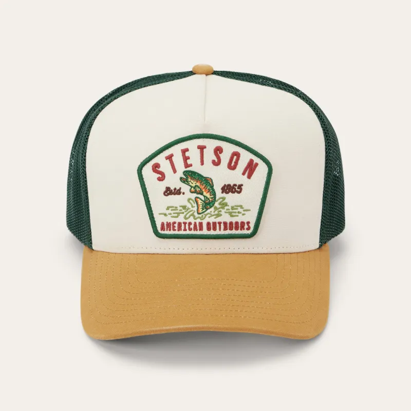 Fishing Patch Trucker Cap sold by Stetson