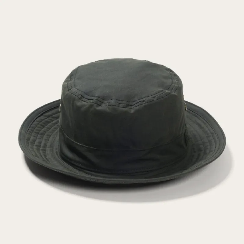 Waxed Cotton Bucket Hat sold by Stetson
