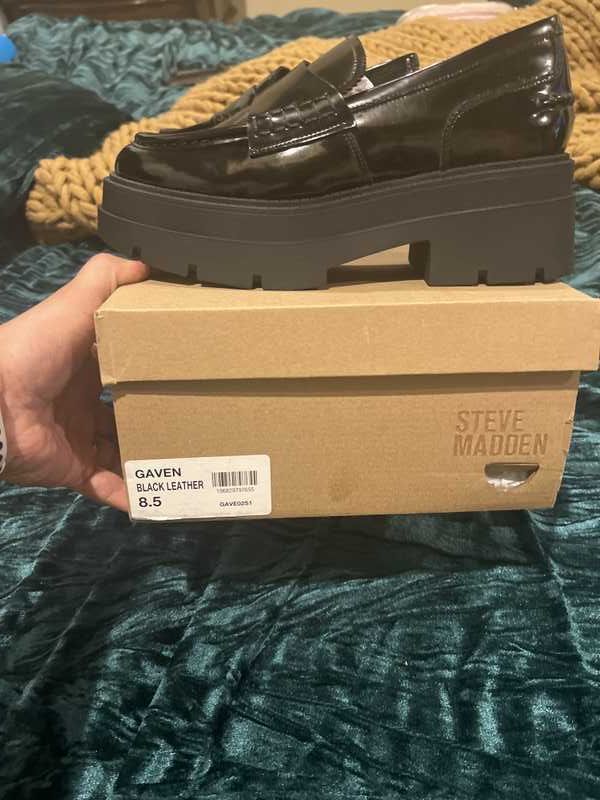 GAVEN BLACK LEATHER - SM REBOOTED sold by Steve Madden product image thumbnail 5