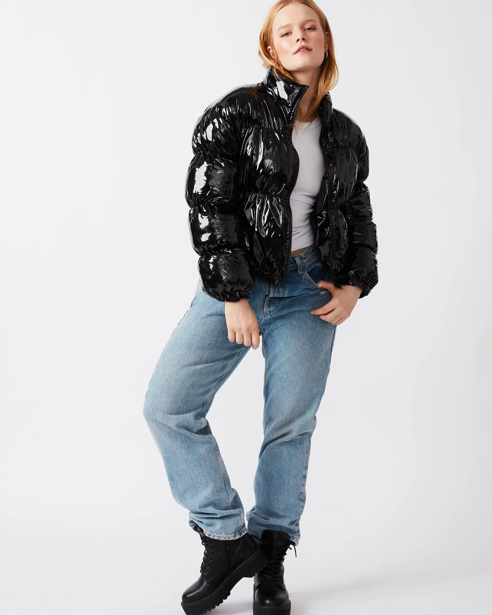 ELLY JACKET BLACK sold by Steve Madden product image thumbnail 4