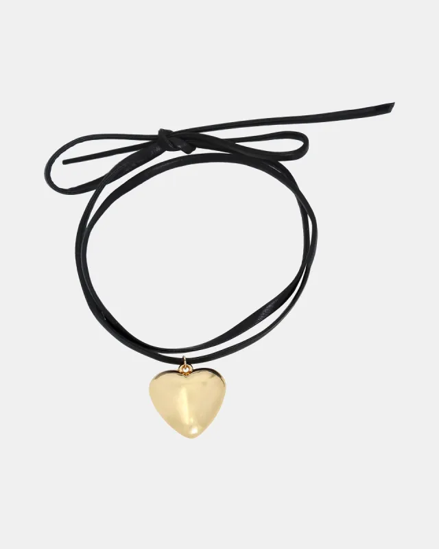 GOLD HEART NECKLACE sold by Steve Madden