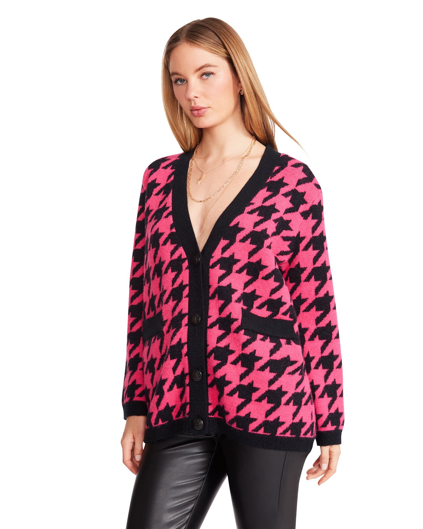 MARINA CARDIGAN HOT PINK sold by Steve Madden product image thumbnail 4