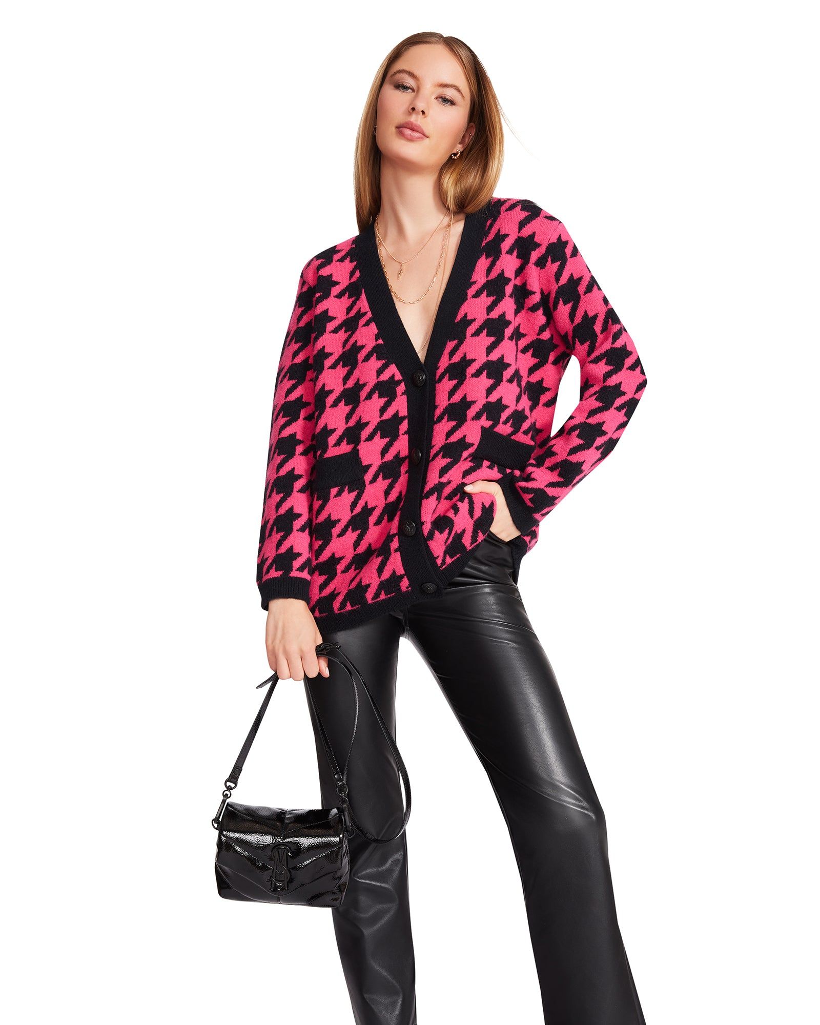 MARINA CARDIGAN HOT PINK sold by Steve Madden product image thumbnail 2