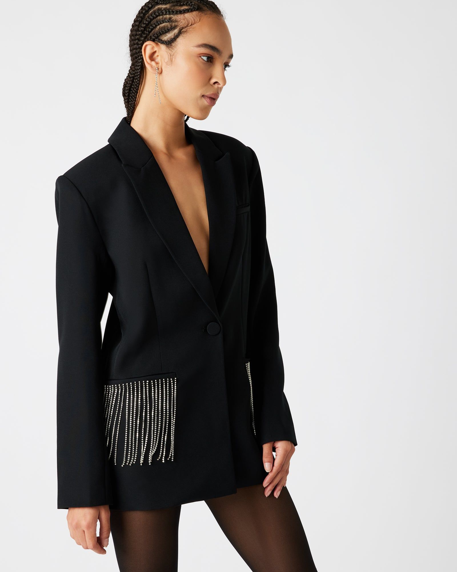 KENDRA BLAZER BLACK sold by Steve Madden product image thumbnail 2
