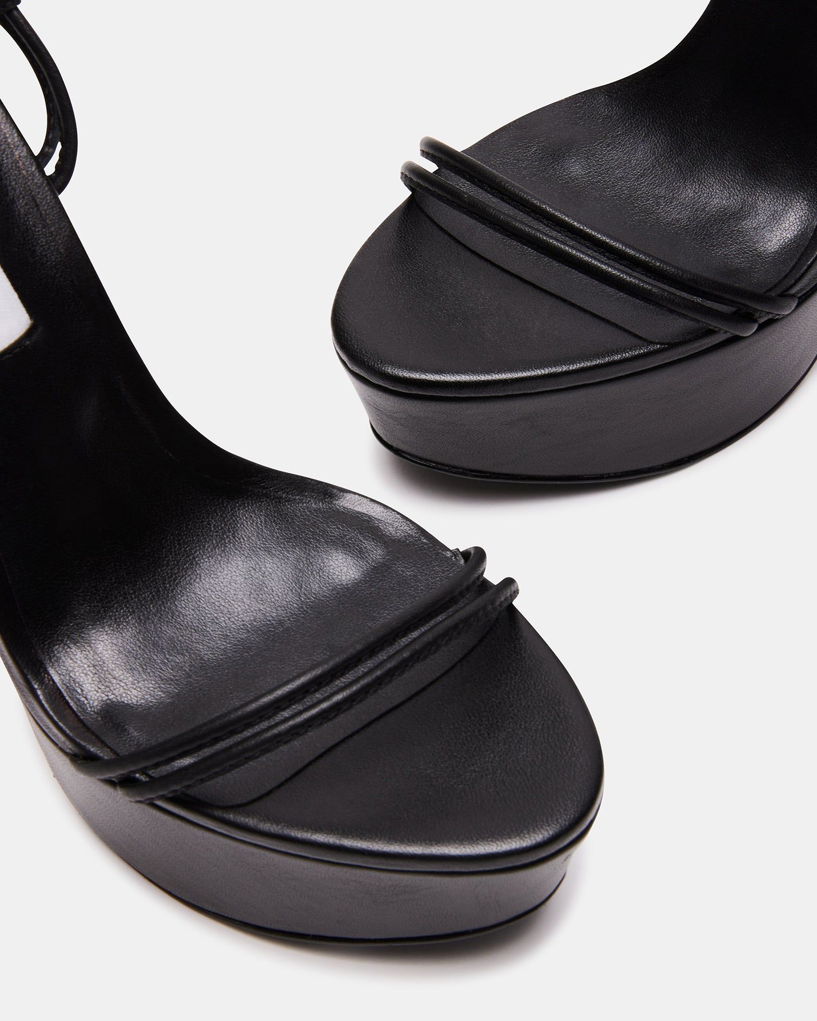 CHELLA BLACK LEATHER sold by Steve Madden product image thumbnail 4