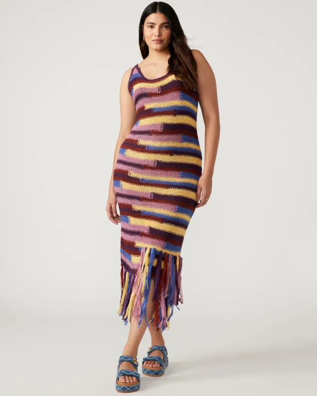 RAYA DRESS MULTI sold by Steve Madden