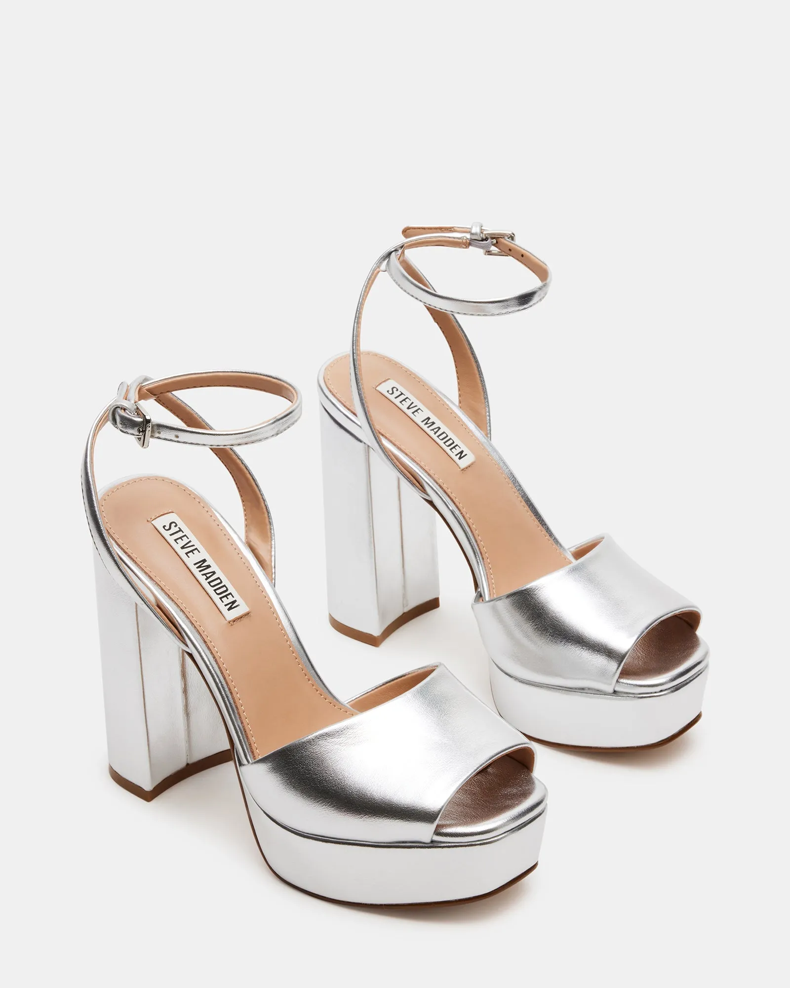 LOURDES SILVER METALLIC sold by Steve Madden product image thumbnail 3