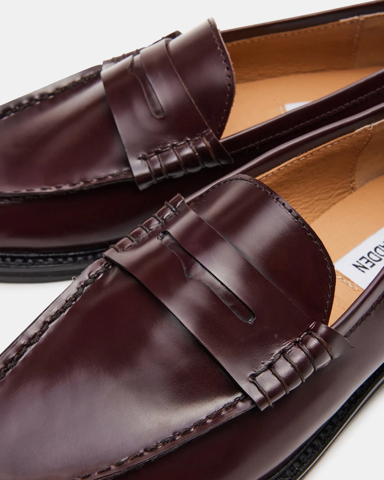 MADISON BURGUNDY BOX LEATHER sold by Steve Madden product image thumbnail 4