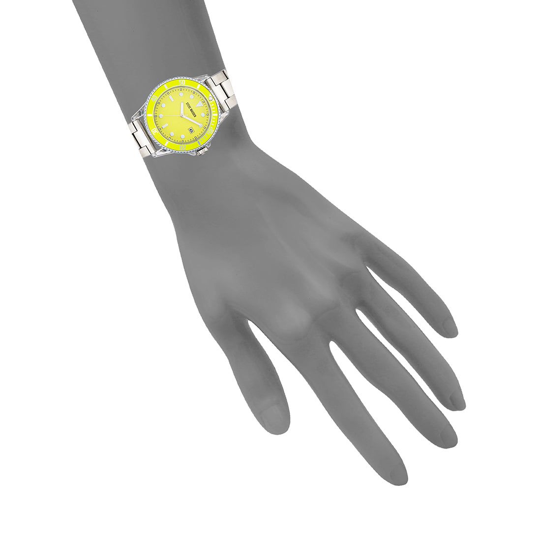 CLEAR CASE STATEMENT WATCH YELLOW sold by Steve Madden product image thumbnail 4