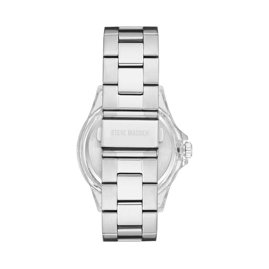 CLEAR CASE STATEMENT WATCH YELLOW sold by Steve Madden product image thumbnail 3