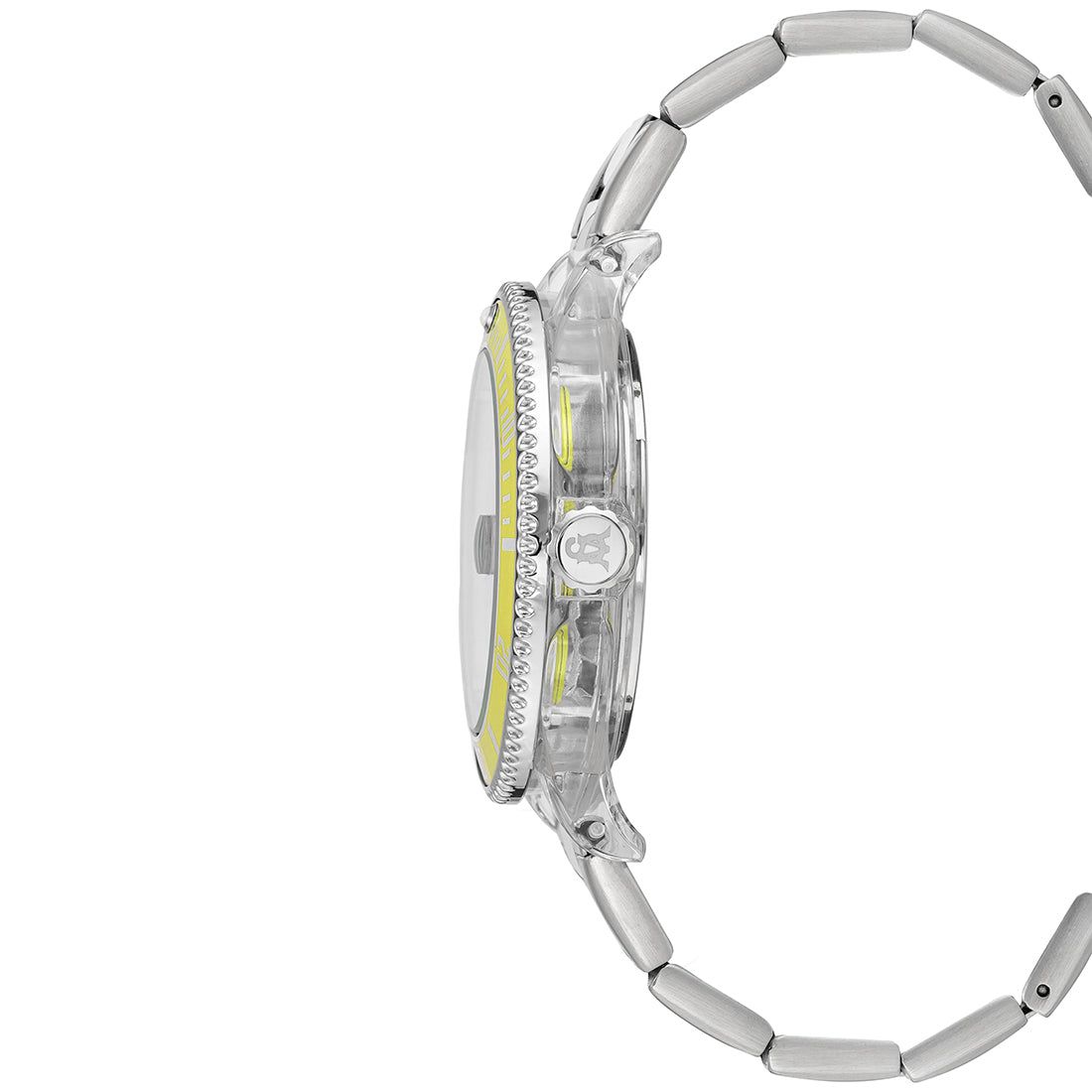 CLEAR CASE STATEMENT WATCH YELLOW sold by Steve Madden product image thumbnail 2