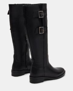 JAYMES BLACK LEATHER sold by Steve Madden