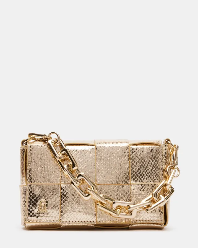MARVELL BAG GOLD SNAKE sold by Steve Madden
