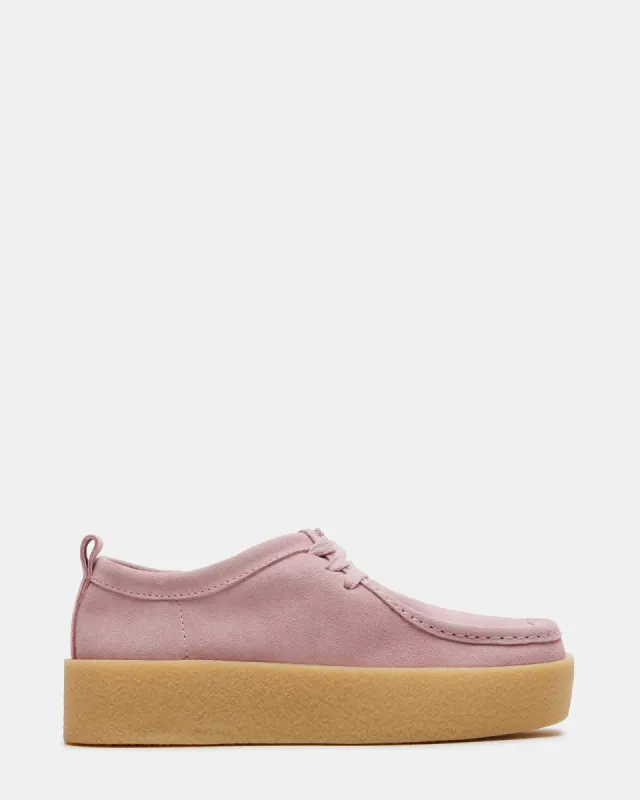WAYLAND PINK SUEDE sold by Steve Madden