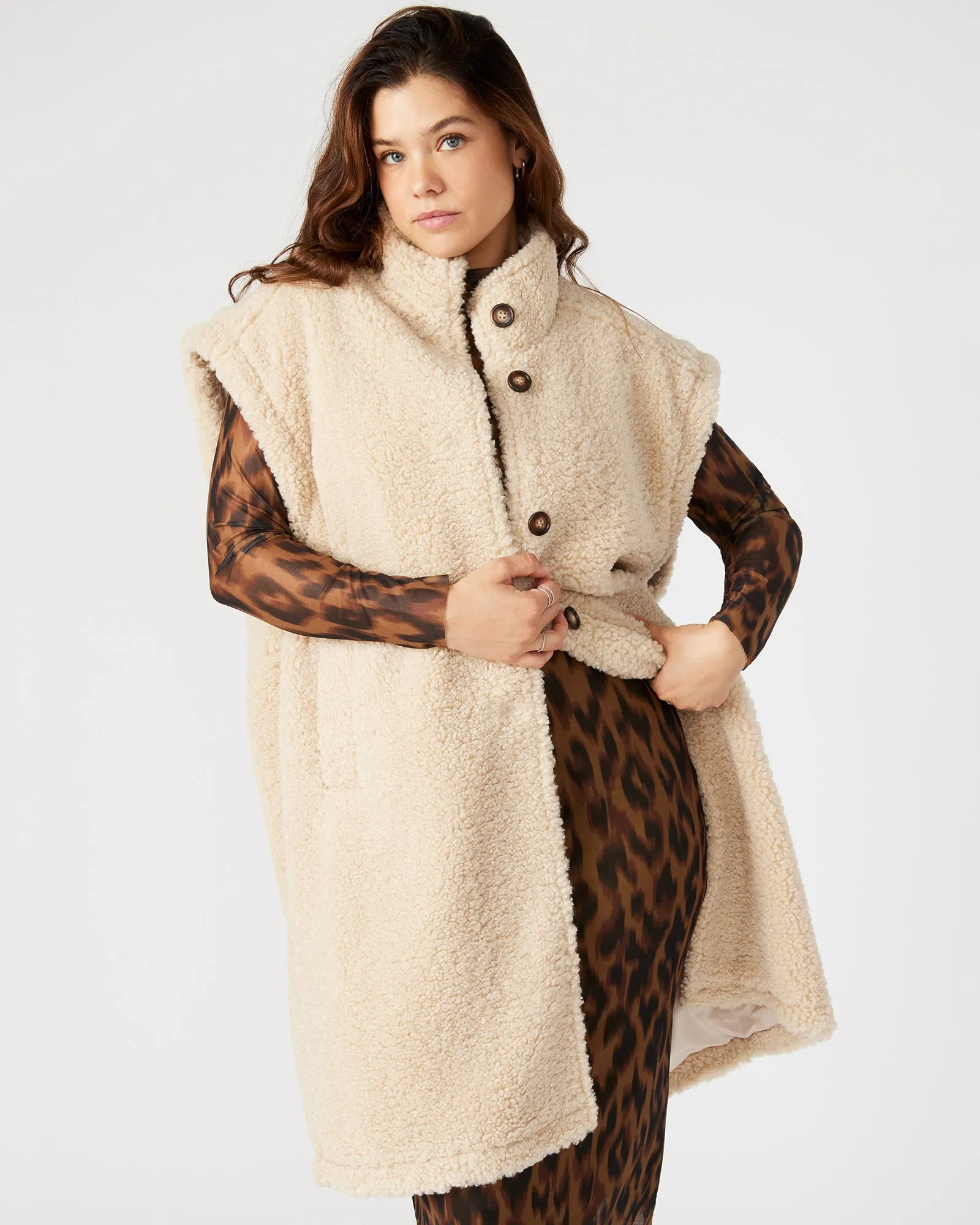 BENIT VEST NATURAL sold by Steve Madden product image thumbnail 4