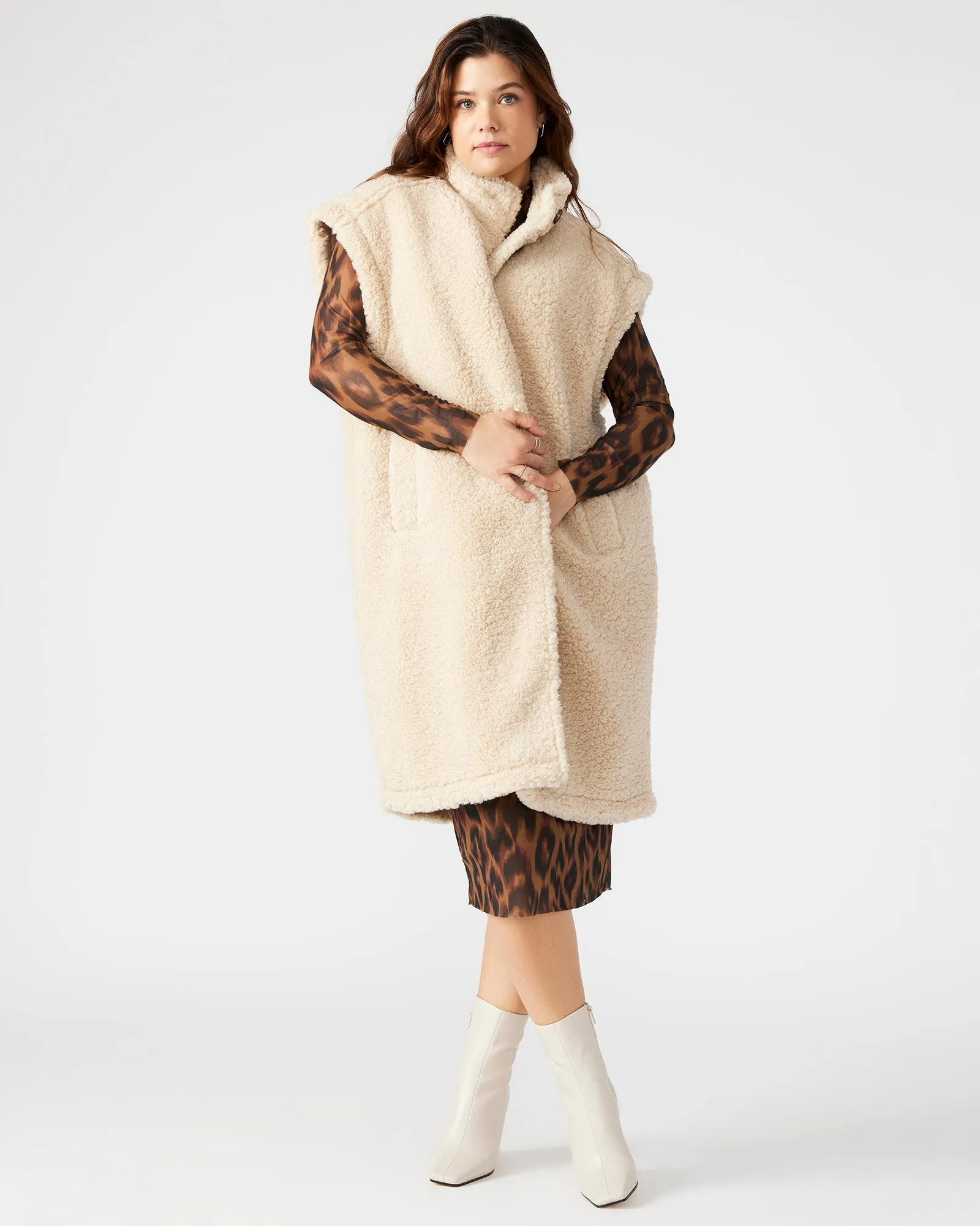 BENIT VEST NATURAL sold by Steve Madden product image thumbnail 2