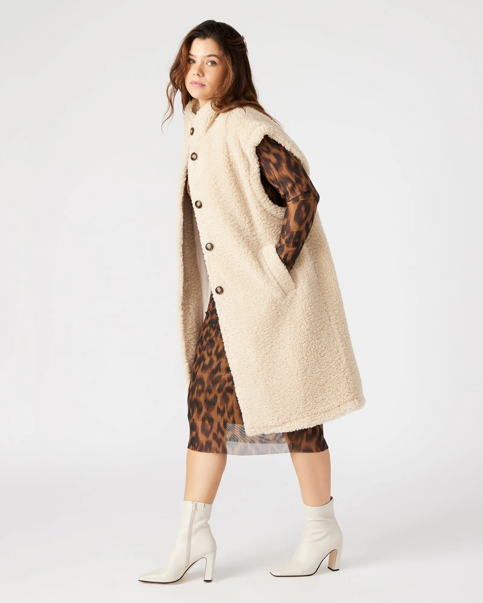 BENIT VEST NATURAL sold by Steve Madden product image thumbnail 3