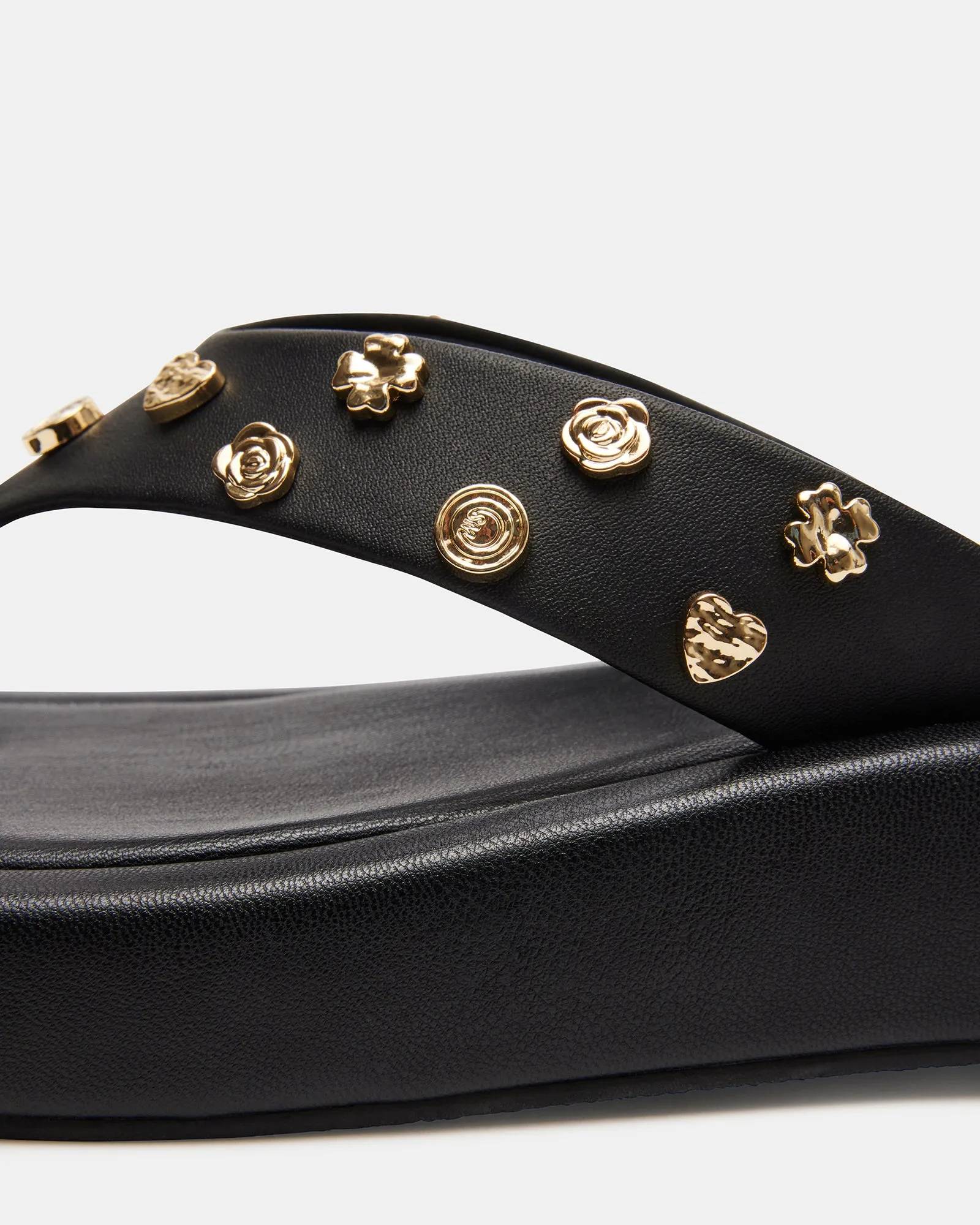 KYLEN CHARMS BLACK LEATHER sold by Steve Madden product image thumbnail 4