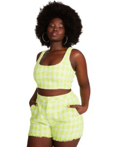 LIA SHORT LIME sold by Steve Madden