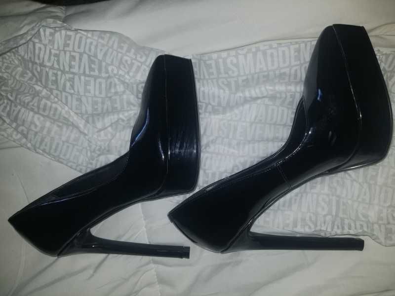 BLACK PLATFORM POINTED TOE HEEL - SM REBOOTED sold by Steve Madden product image thumbnail 4