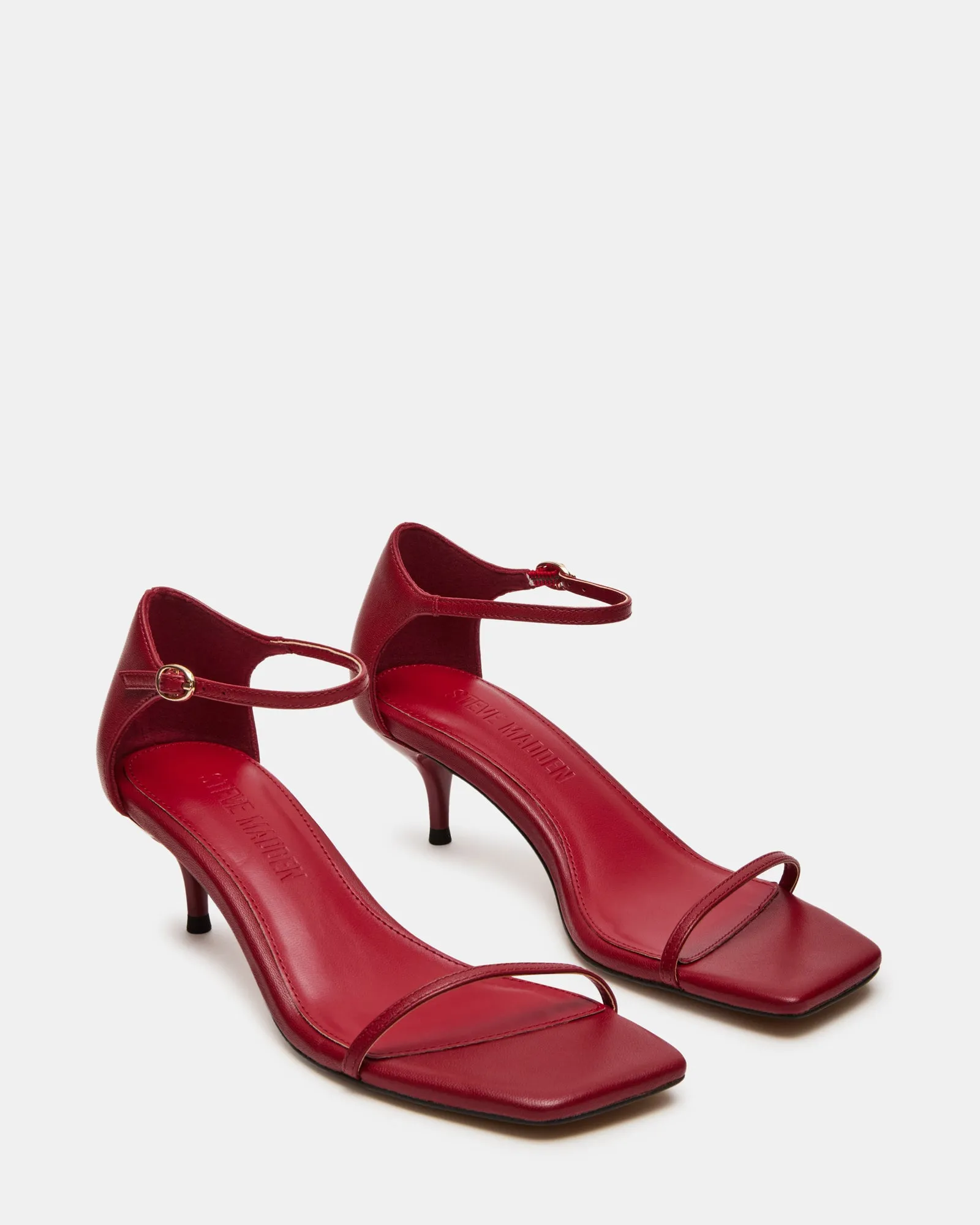 HAIZLEY RED LEATHER sold by Steve Madden product image thumbnail 2
