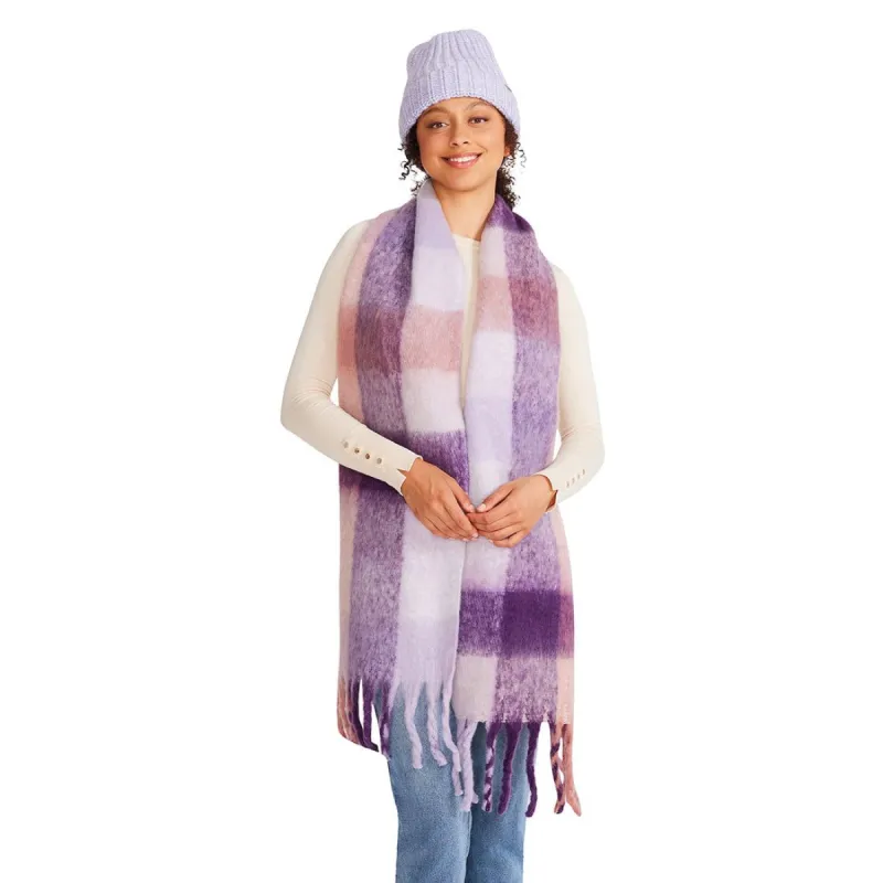 KNIT BEANIE & SCARF BOX SET LILAC sold by Steve Madden