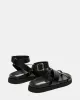 MIRA BLACK LEATHER sold by Steve Madden