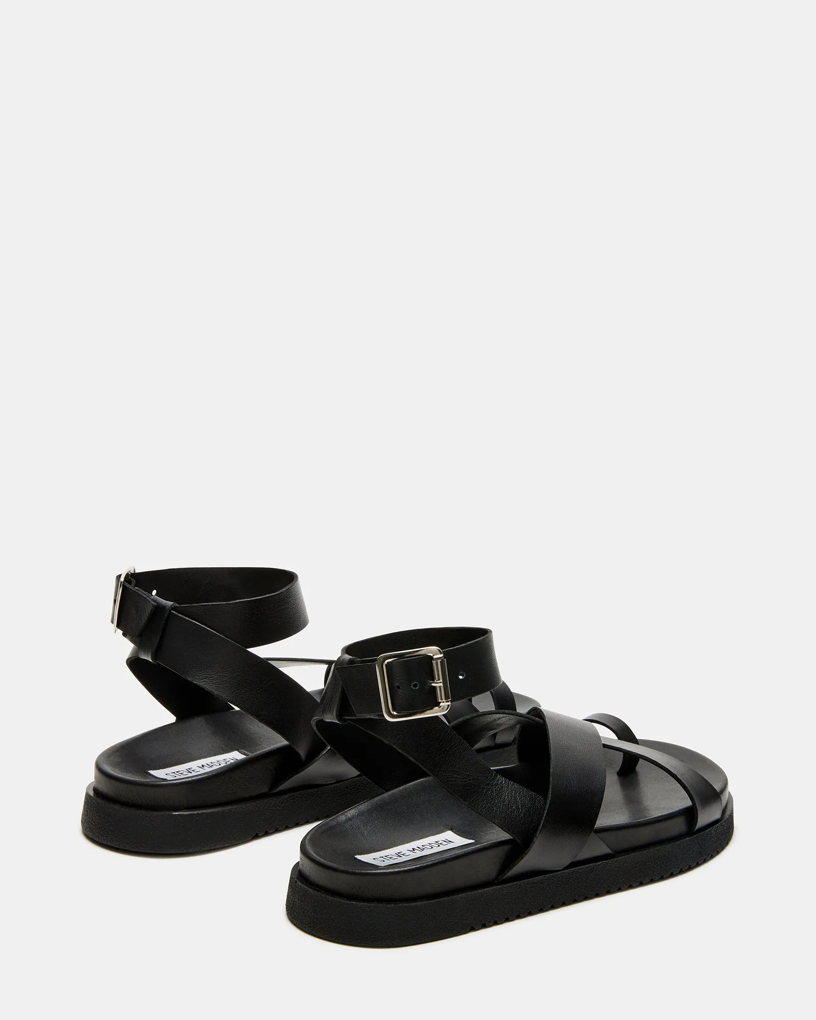 MIRA BLACK LEATHER sold by Steve Madden product image thumbnail 5