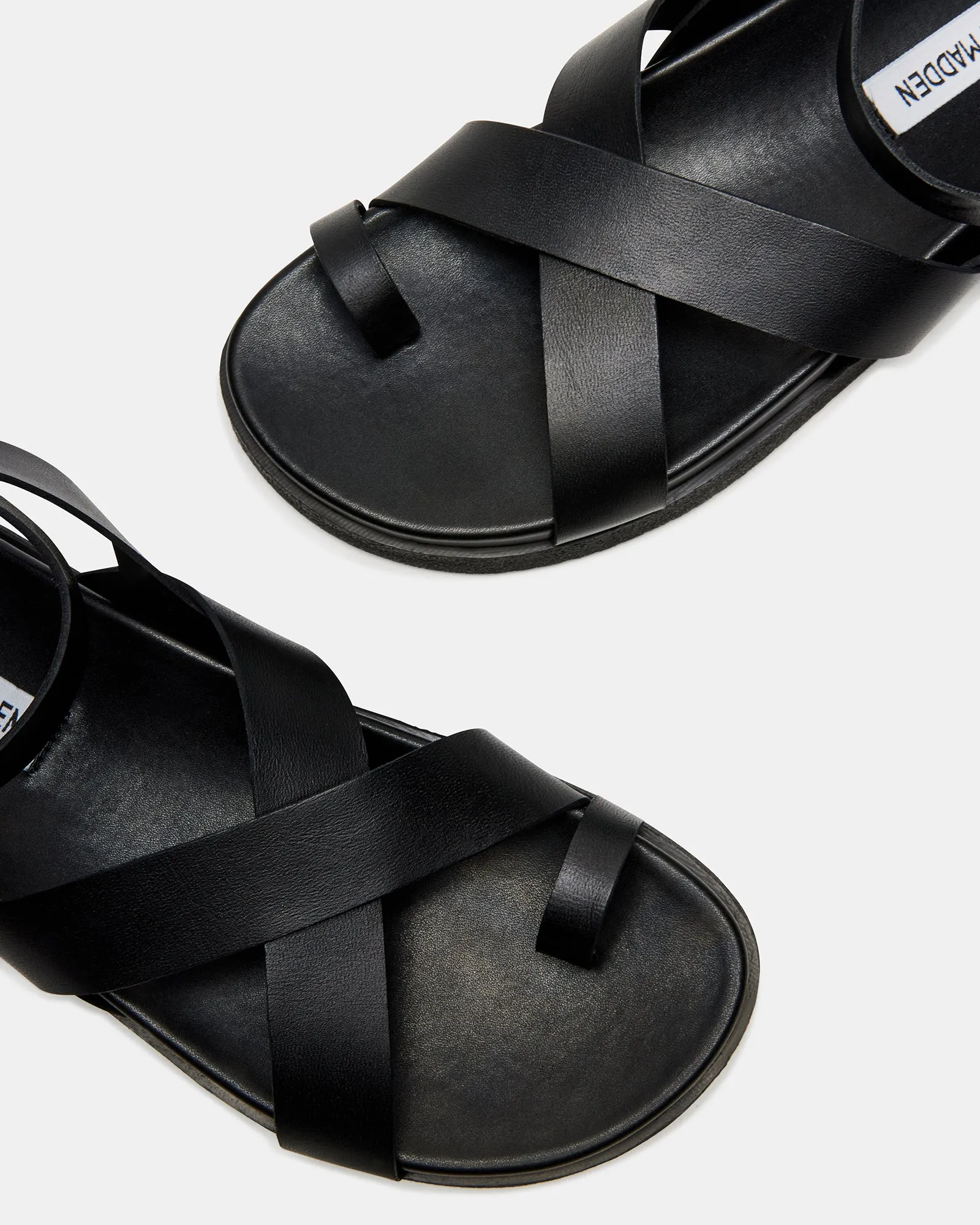 MIRA BLACK LEATHER sold by Steve Madden product image thumbnail 3