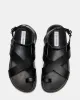 MIRA BLACK LEATHER sold by Steve Madden